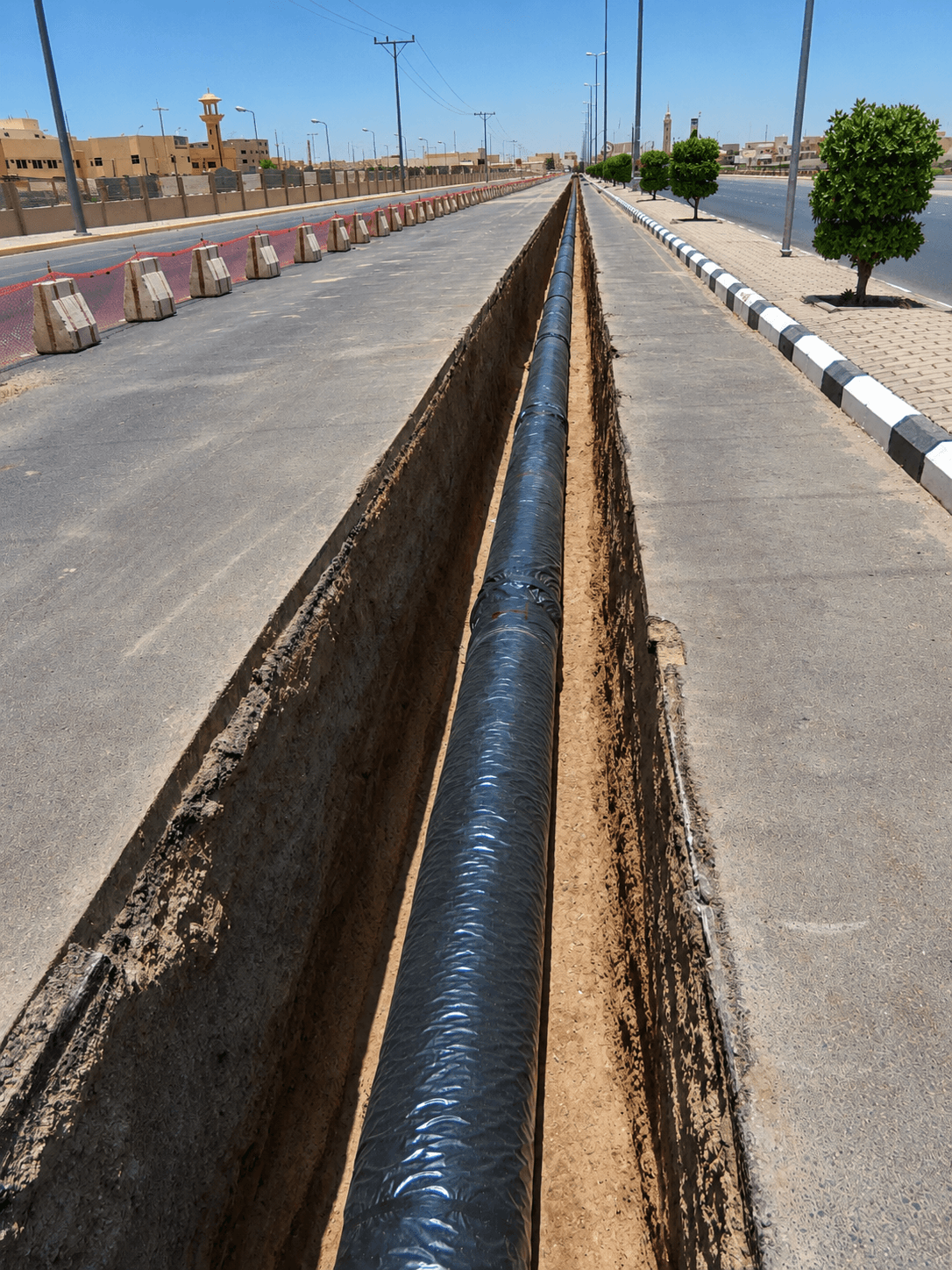 Supervision of water networks in southwest Qassim — Arabian Shield
